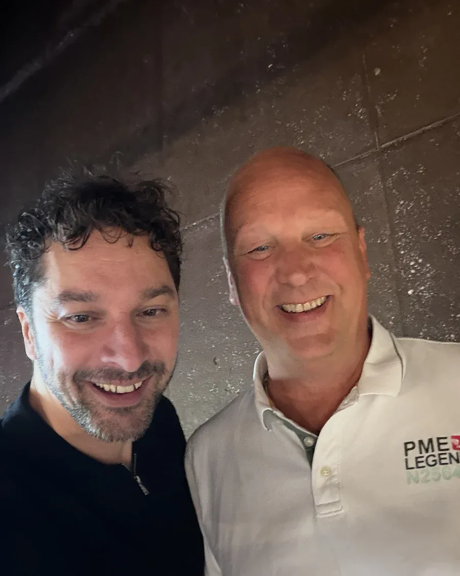 Marc Herdes onderweg